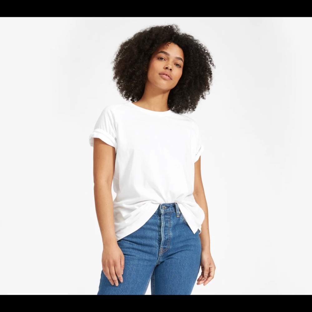 NWT Everlane Easy Raglan Tee